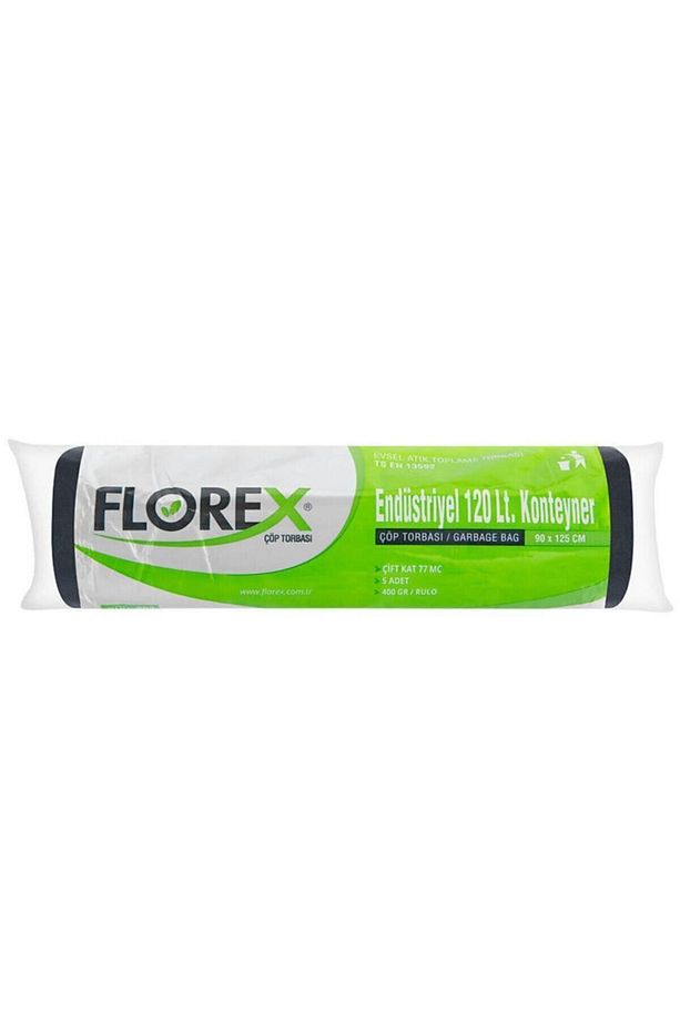 120 Lt Endüstriyel Konteyner Çöp Torbası Çöp Poşeti 90x125 Cm 1 Koli 20 Rulo 100 Adet - 3