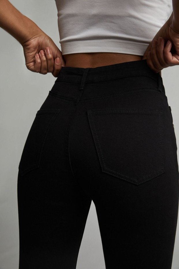 Livik Women's Taylor Fade-Resistant Black Slimming and Shaping Jeans
