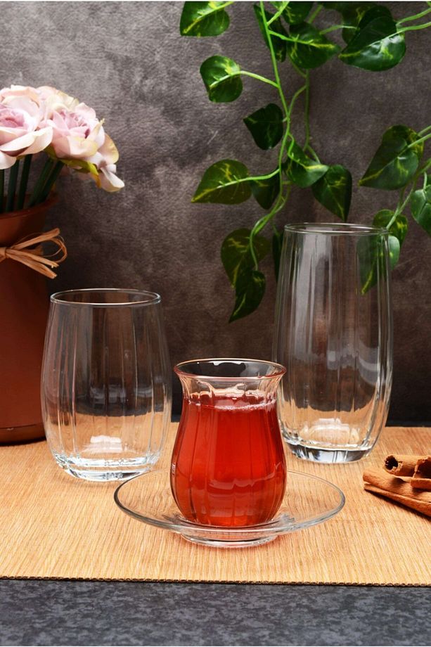 Lınka Su Meşrubat Çay Seti (24 Parça) P420405 & P420415 - 7