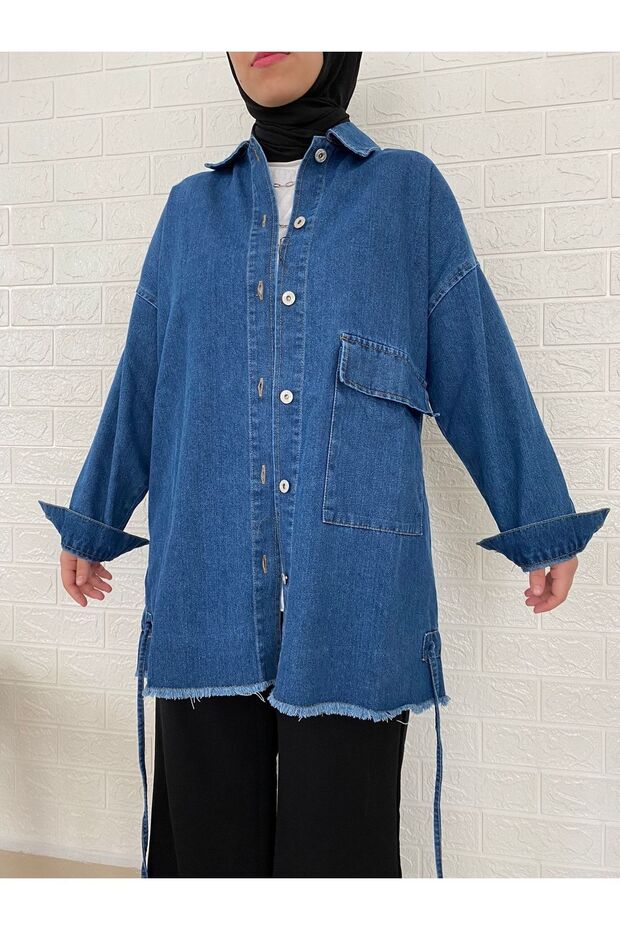 Kadın Denim Ceket - 3