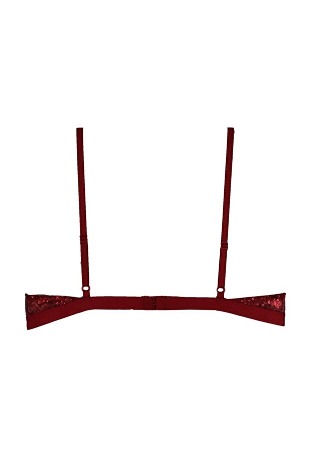 Magic Form Payetli Kırmızı Bralet 1676 - 2