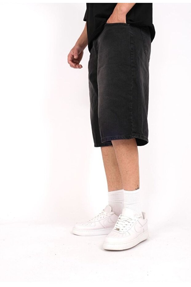 Y2K Baggy Washed Unisex Denim Shorts Bermuda