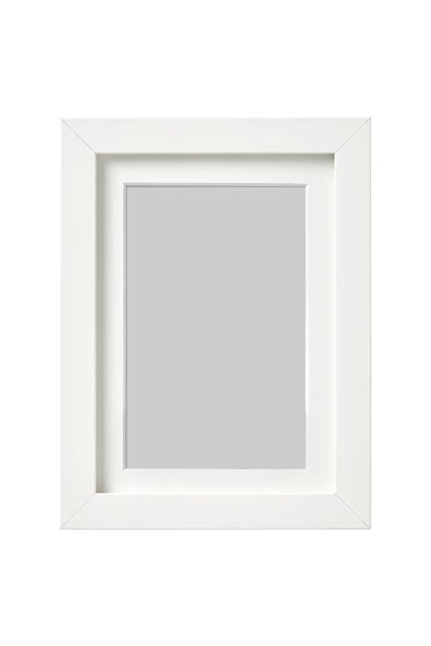 Rödalm 13X18 cm White Wooden Photo Picture Frame - Deep Thick Edges