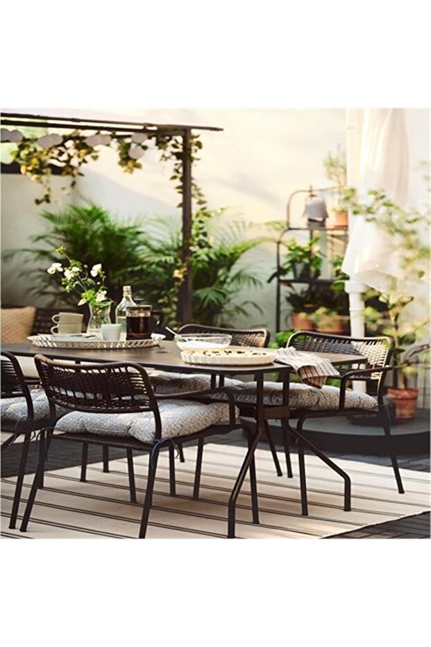 Klösan Mavi Sandalye Minderi - 5