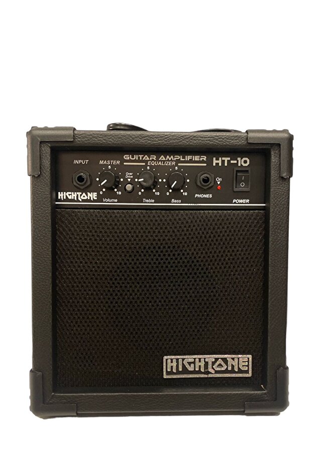 HIGHTONE-10 Hightone 10 Watt Elektro Gitar Combo Amfi Over Drive Kulaklık Çıkışı (SİYAH)