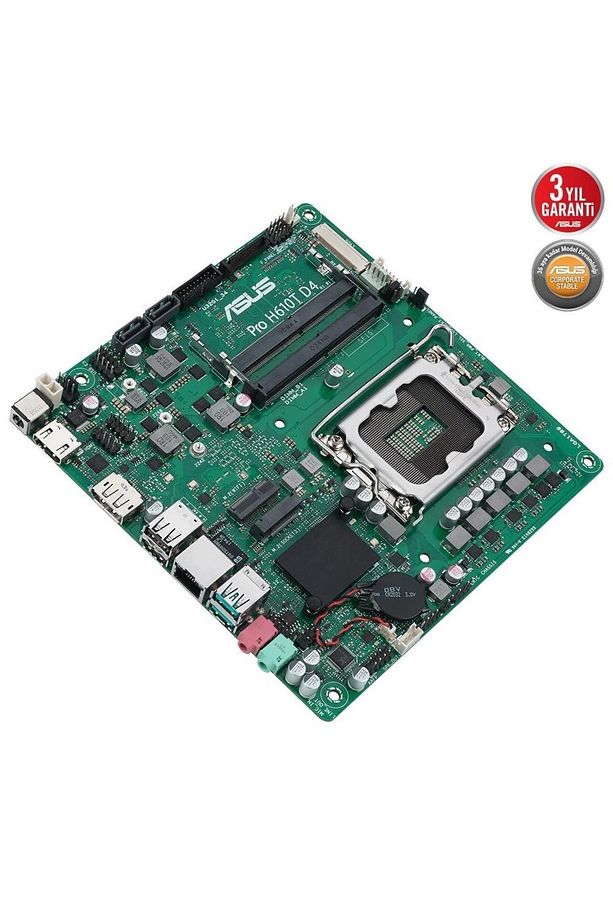 Pro H610t D4-csm Ddr4 Hdmı-dp Pcıe 4.0 1700p Mıtx Kurumsal Anakart - 4