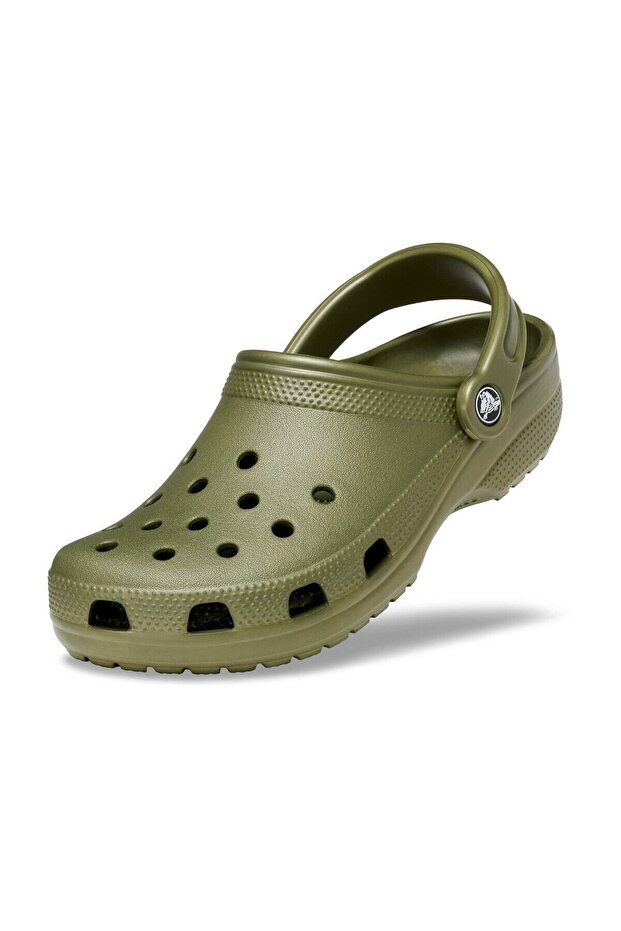 Classic Haki Unisex Terlik - 4