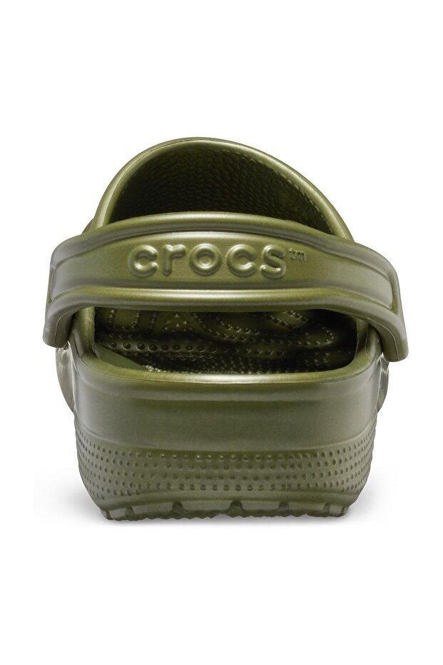 Classic Haki Unisex Terlik - 5