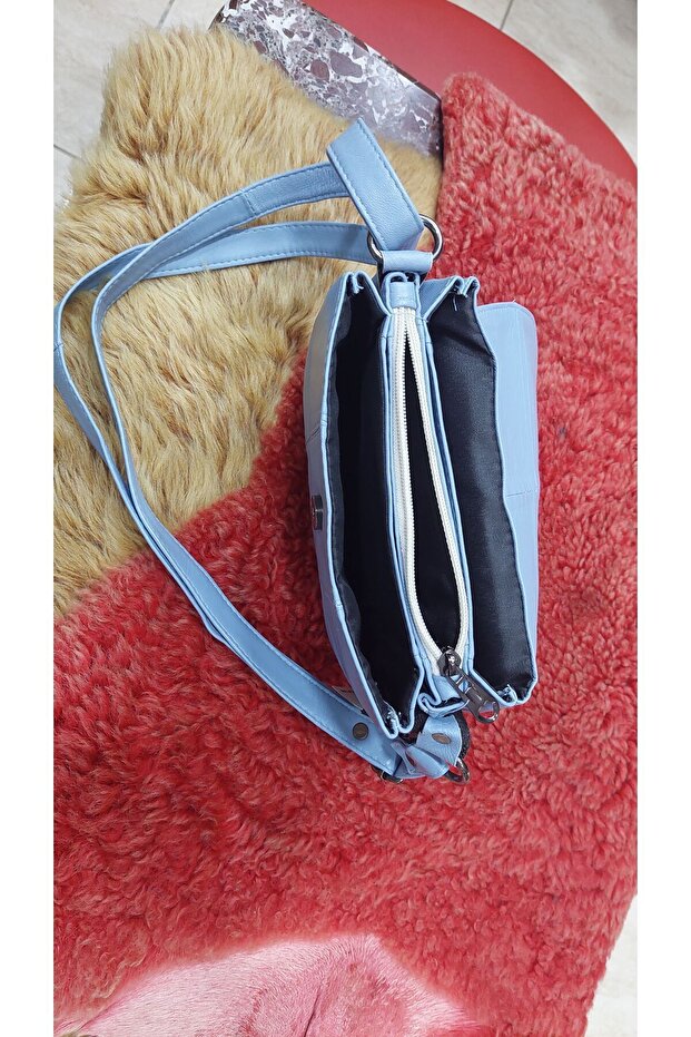 Hakiki Deri postacı çanta - 6