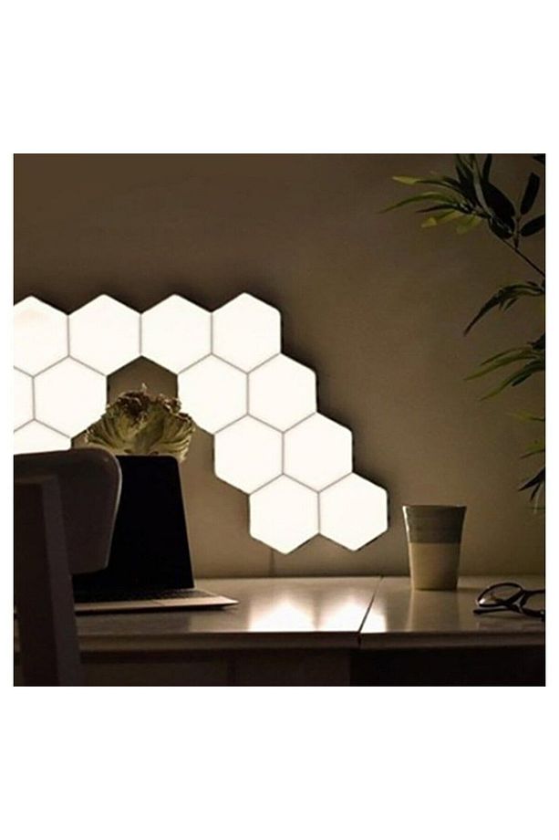 Multicolor RGB Hexagon Altıgen Led Işık - 3