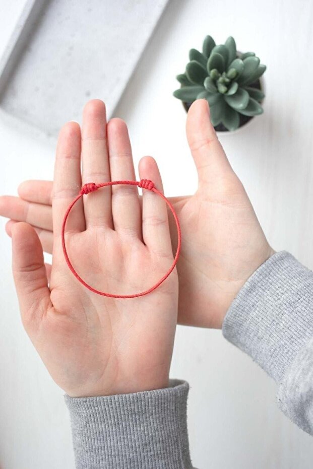 Red String Kırmızı Ip Çift Bileklik - 3