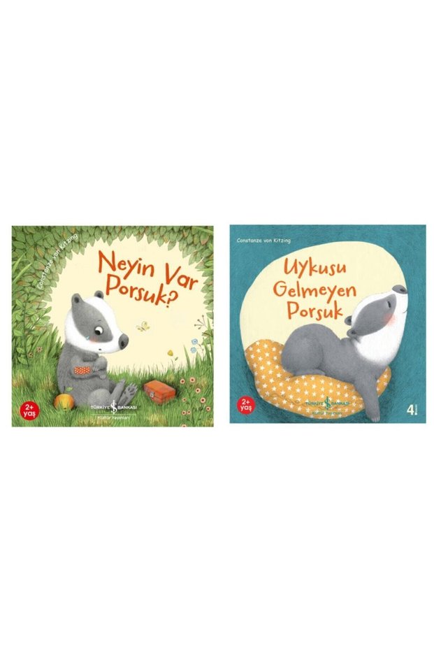 Iş Kültür 2 Kitap Set Badgers Who Can'T Sleep - What's the Matter, Badger?
