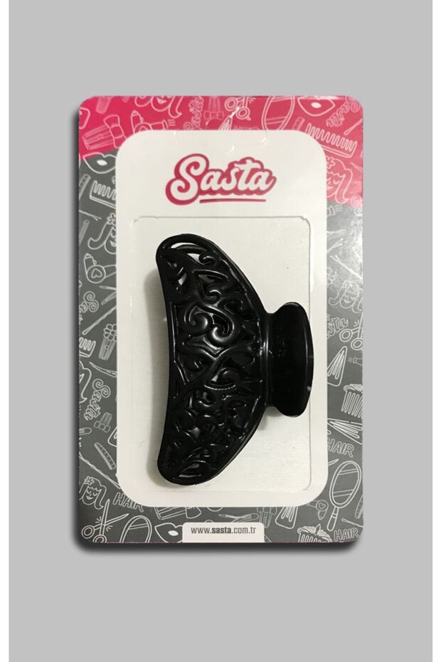 Black Large Latch Buckle 2 Pieces