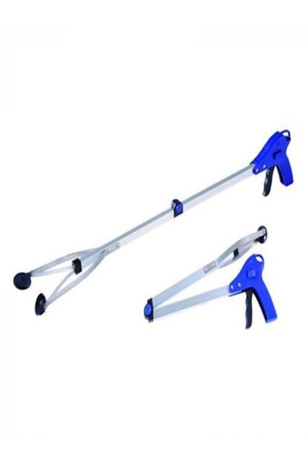 Tutma Uzanma Yakalama Çöp Toplama Aparatı Tut Yakala Metal Kıskaç Katlanır Model - 2
