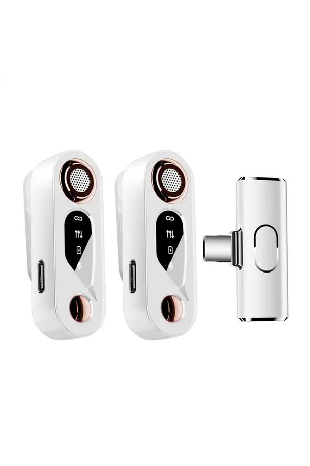 Yaka Mikrofonu Kablosuz Iphone 15 Serisi Ve Android Type-c Galaxy S23 S24 Uyumlu S36 - 2