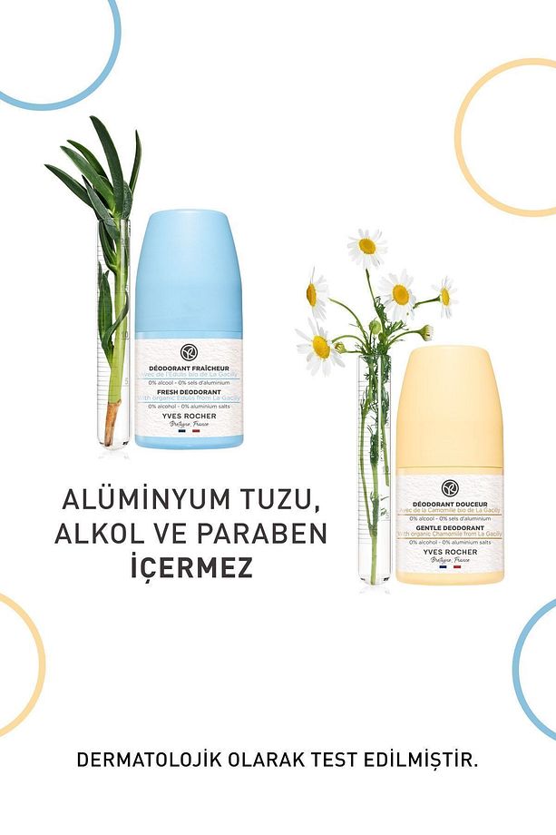 Orjinal Boy Ferahlatıcı Roll-on, Hassas Cilt Roll-on Deodorant Seti - 4