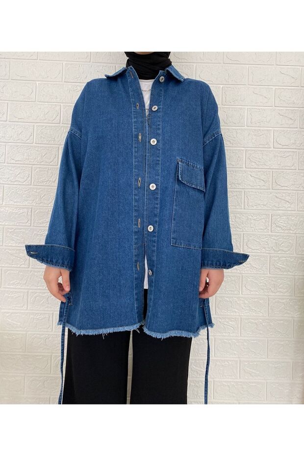 Kadın Denim Ceket - 1
