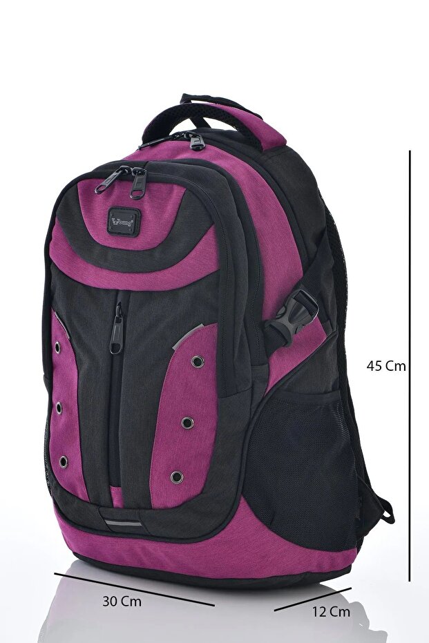 Black-Pink ÇÇS Backpack - 2