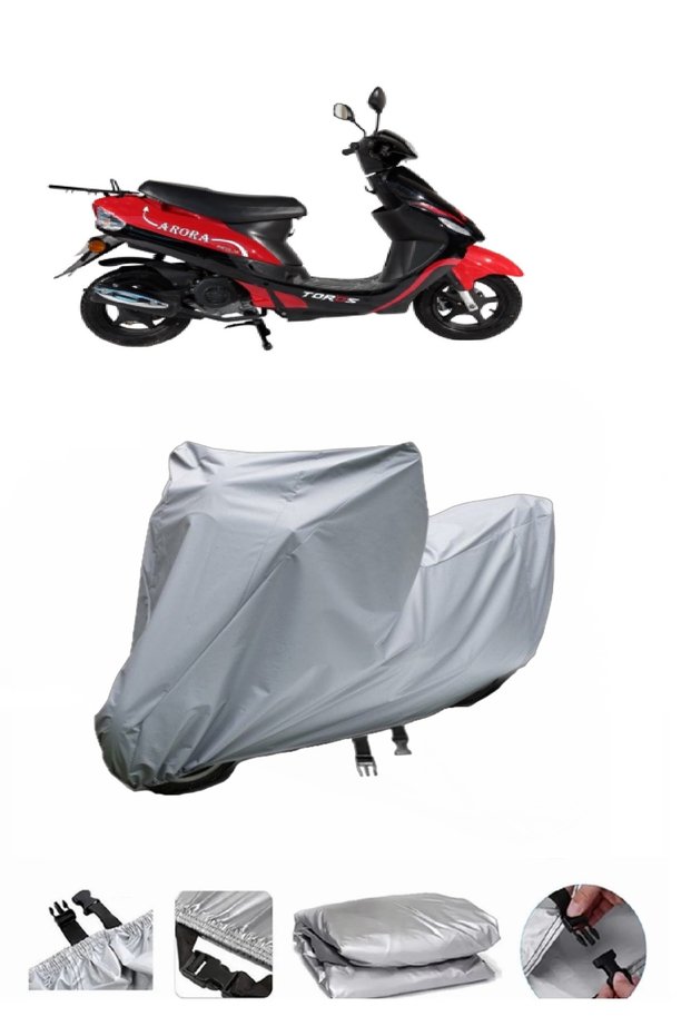 Arora AR 50-10 Toros Motorcycle Cover - NOT COMPATIBLE WITH REAR Bag .