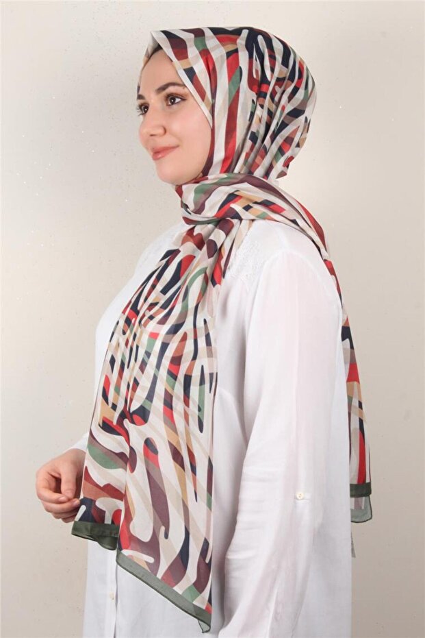 Soft Touch Şal 2750-7 Yeşil - 2