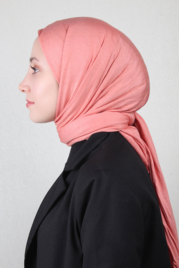 Penye Şal 2552-23 Şeftali - 1