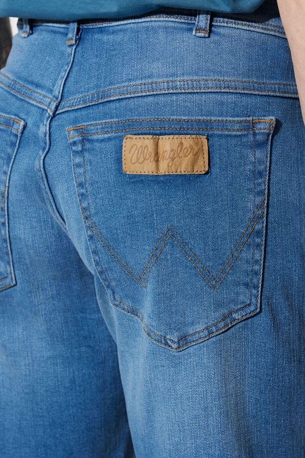 Regular Fit Normal Kesim Normal Bel Açık Mavi Esnek Jean Kot Şort - 5