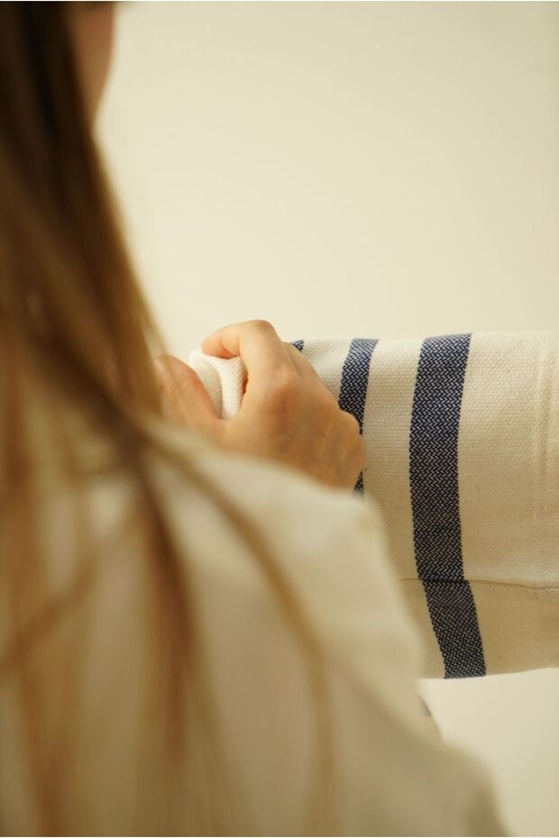 Peştemal Oversize Bornoz - 4