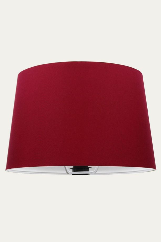 Bordo Konik Başlık Lambader Şapka Kumaş Çap 35 cm AB878 - 1