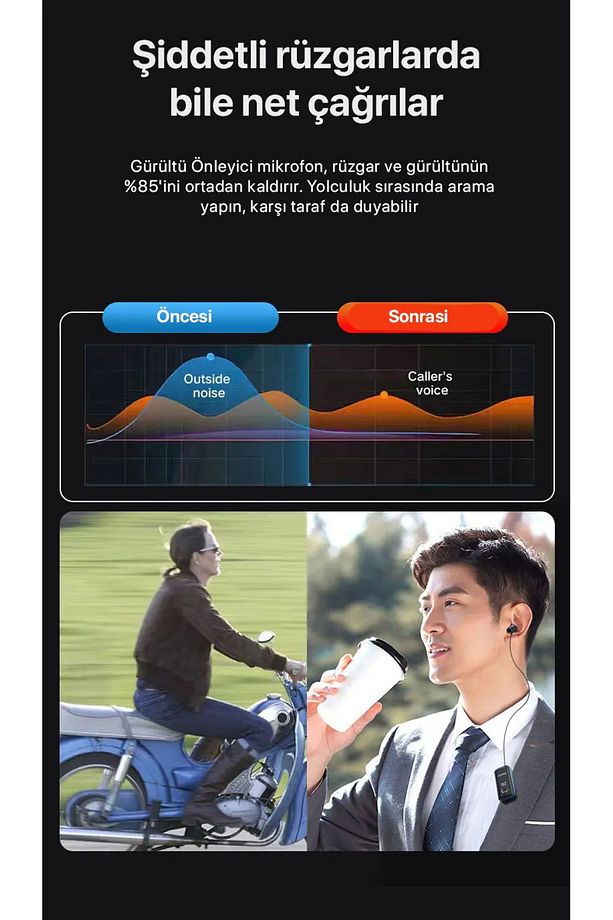 F580 Kablosuz Kulaklık Bluetooth 5.3 - 6