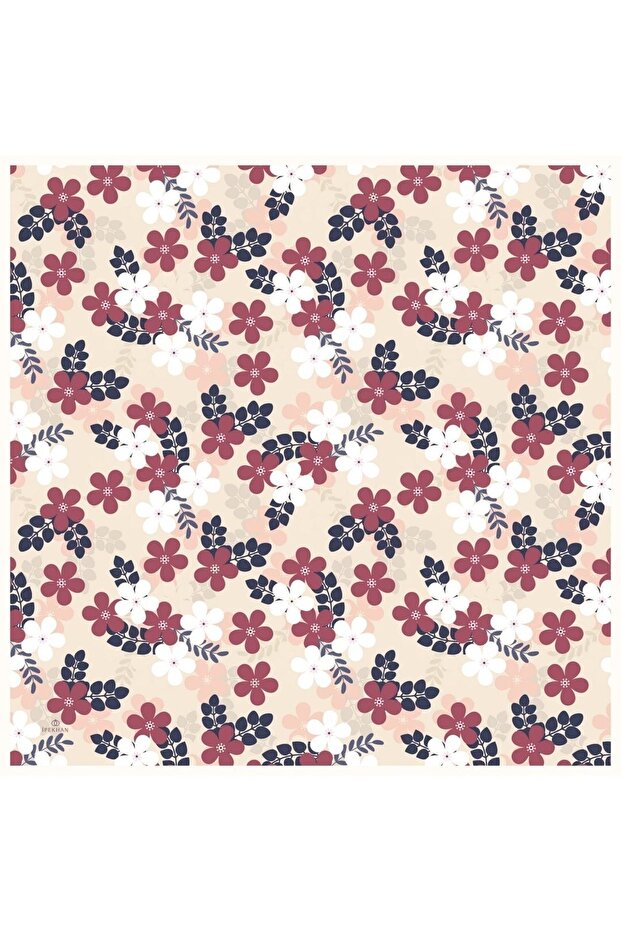 Cotton Scarf Daisy Pattern - 4