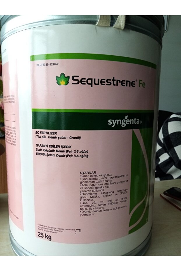 Sequestrene Şelatlı Demir 25 Kg - 1