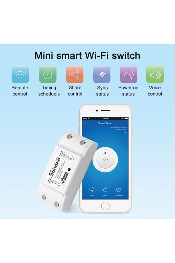 Basıc Akıllı Ev Sistemleri Için Wifi Switch - 4