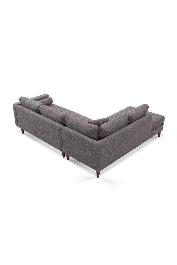 Vipa Minnesota Sol Sabit Oturum R+2 L Köşe Takımı - İskandinav Tasarım, Salon ve Oturma Odası İçin - 2