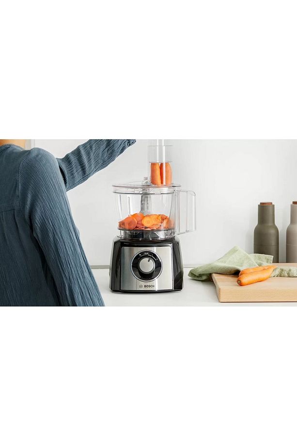 Multitalent 3 Hamur Yoğurma Blender Ve Öğütücü Hepsi Bir Arada 800 W Mutfak Robotu Siyah - 3