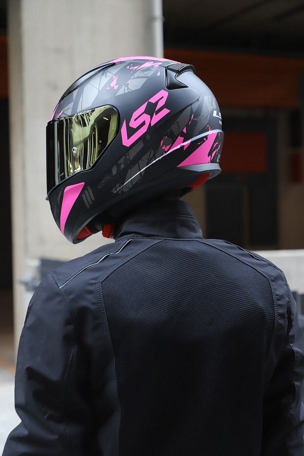 Rapıd 2 Palımnesıs Mat Siyah-pembe Kask - 1