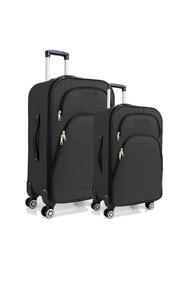 Basarideri 3'lü Valiz Seti Körüklü - 3