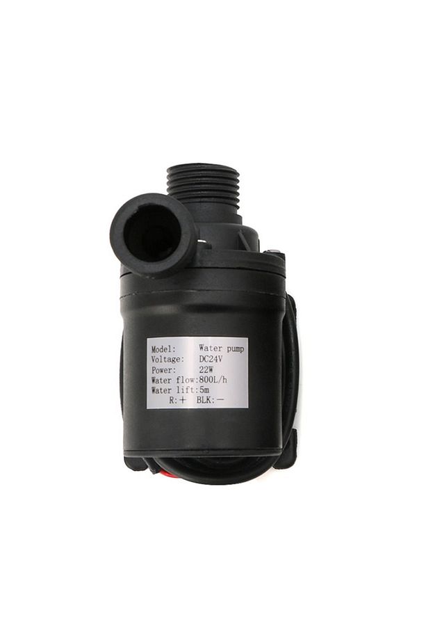 24 Volt Mini Dalgıç Su Pompası Saatte 800 Litre ( Boy 8 Cm , En 5 Cm , Yükseklik 6,5 Cm ) - 6