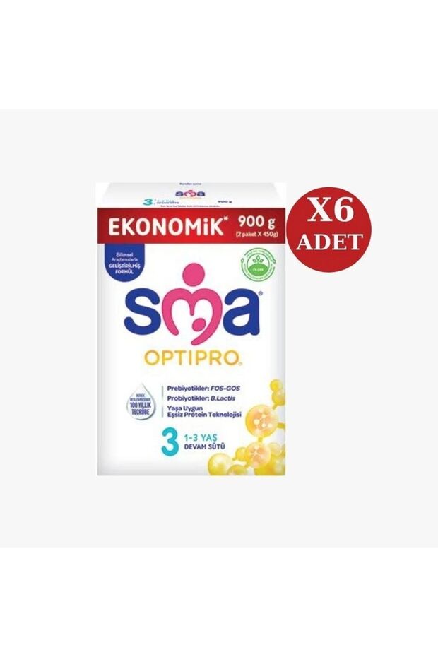 Optipro 3 Probiyotik Devam Sütü 6lı 900 gr - 1