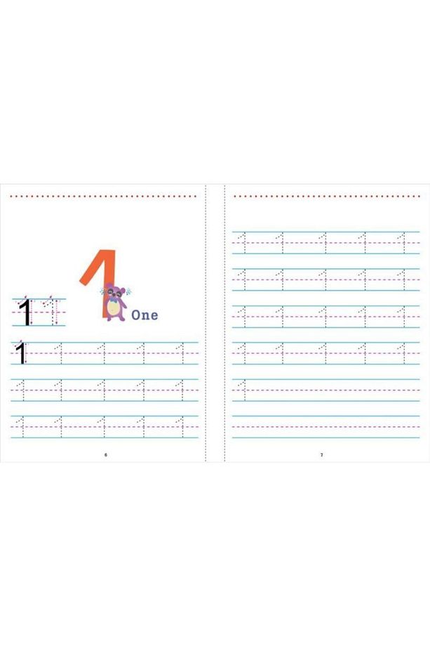 Trace And Learn Sayılar Ve Matematik Yazı Alıştırma Defteri Ingilizce - 2