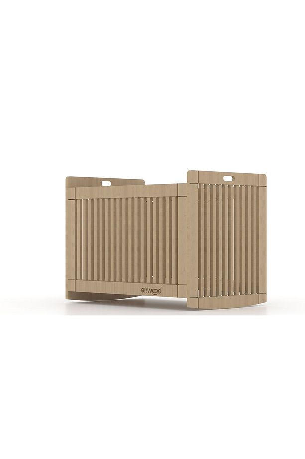 ALGOL MODÜLER MDF SALLANAN BEŞİK SAFİR MEŞE (İÇ YATAK ÖLÇÜSÜ 60 CM  X 100 CM) - 2