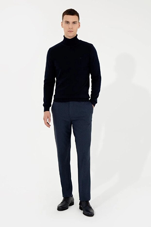 Slim Fit Basic Triko Kazak - 3