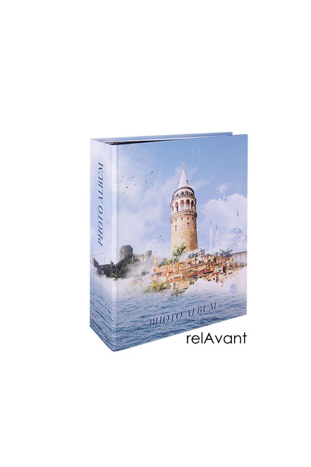 200-Page Photo Album, 10x15 Album, Istanbul, Black Leaf Pro Album