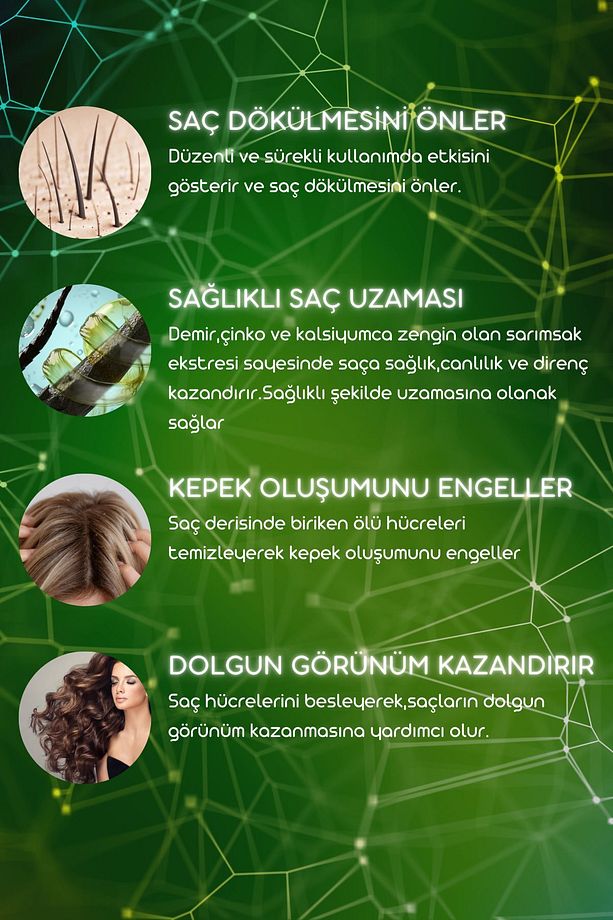 Extra Plus Sarımsaklı Şampuan 150 ml - Yoğun Saç Dökülmesine Karşı  8699349130039 - 4