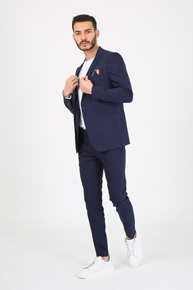 Men's Suit - 26prd-2-navy Model