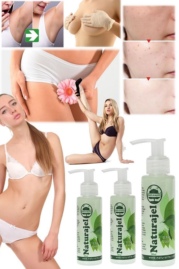 Kadınlara Özel Tüm Vücut İçin Peeling Jel 3 Adet X 100 ml Ten Beyazlatma Cilt Temizleme Özel Bölge - 2