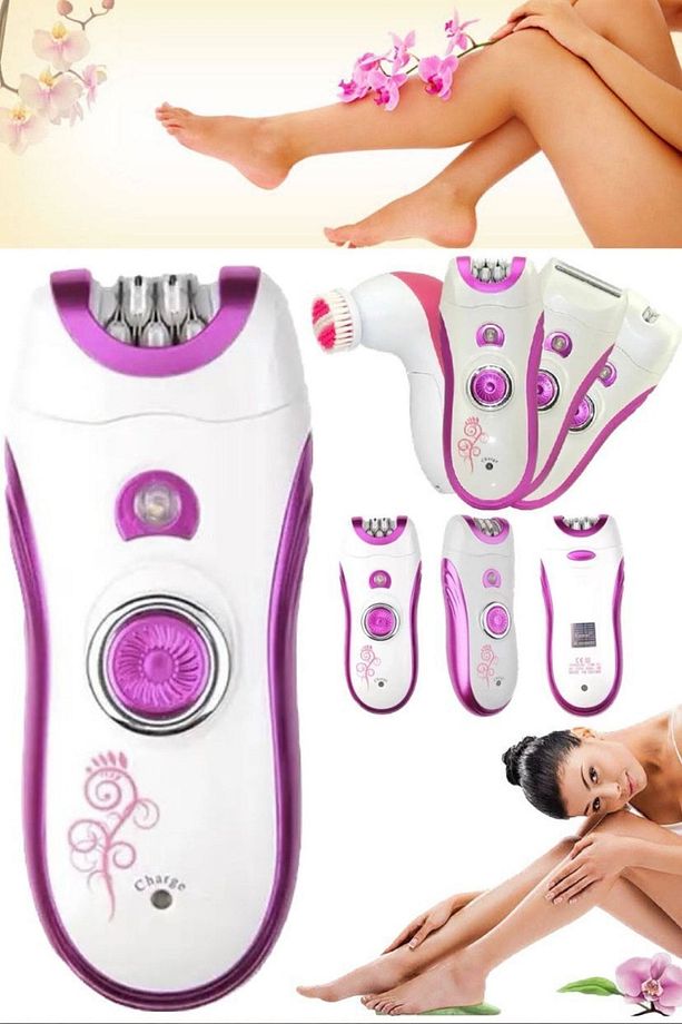 Kaliteli Kadın Tüm Body Epilatör Epilasyon Öncesı Kullanılabilir Tırmır Etkili Şarj Edilebilir Body - 6