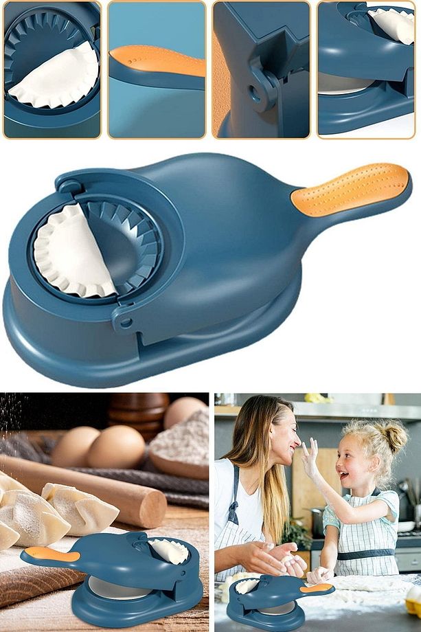 2'si 1 Arada Köfte Artefakt Börek Cilt Makinesi Yaratıcı Börek Kalıbı Börek Makinesi Mutfak Press - 4