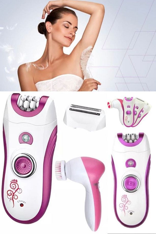 Kaliteli Kadın Tüm Body Epilatör Epilasyon Öncesı Kullanılabilir Tırmır Etkili Şarj Edilebilir Body - 7