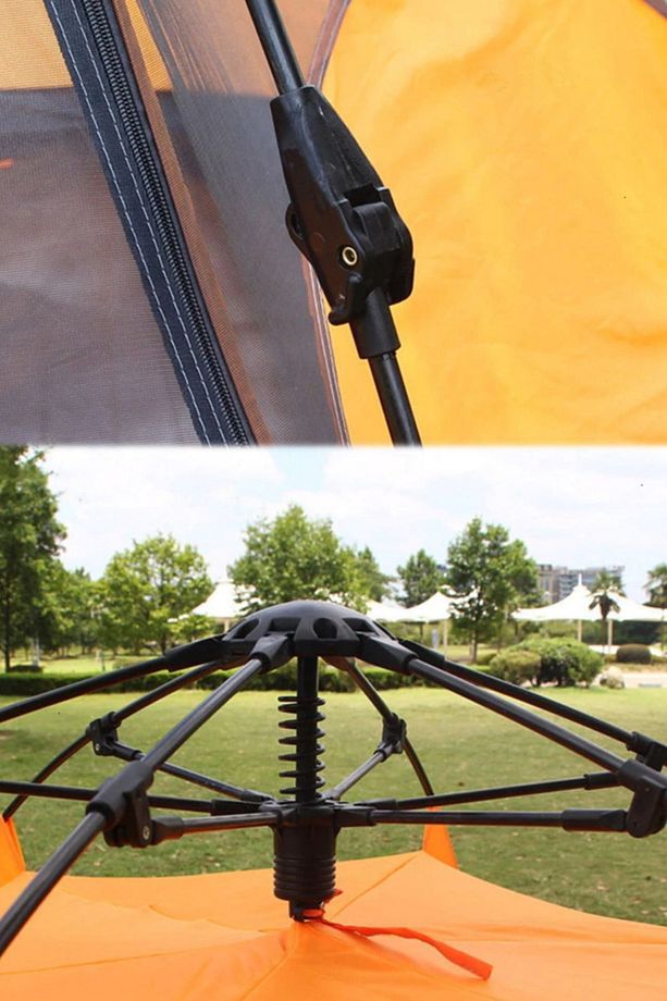 Pro Kamp 8 Kişilik Waterproff Smart 30 Saniyede Kurulum Çadır 3 Metre X 3 Metre Kamp Çadırı Otomatik - 6