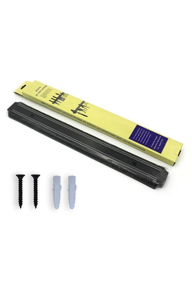 Mutfak Tezgah Duvar Için Uygun Ev Ve Işletmeler Için 33 Cm Bıçak Askısı Mıknatıslı Şeflere Özel Pro - 8